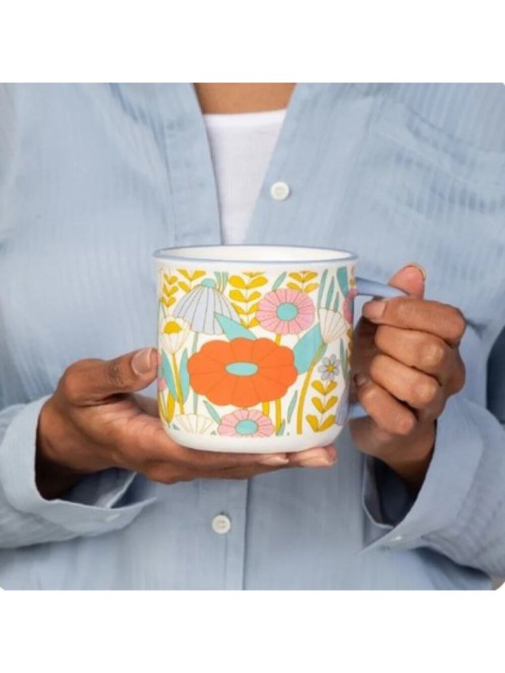 Elizabeth Olwen Botanical Ceramic Coffee Mug